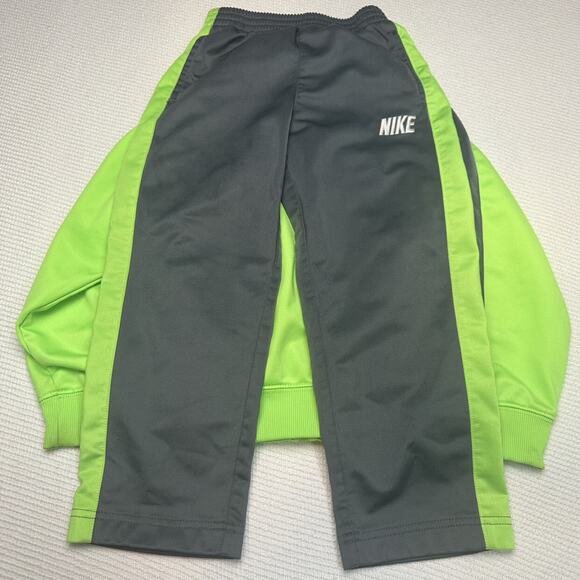 Nike Lime Green Track Suit - Picture 4 of 10